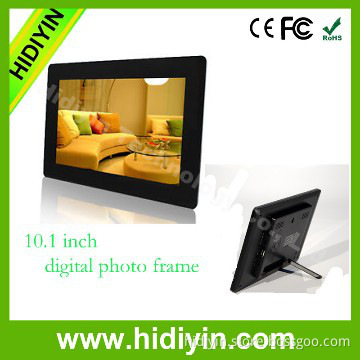 Manufactory supply latest large size digital photo frame 10.1